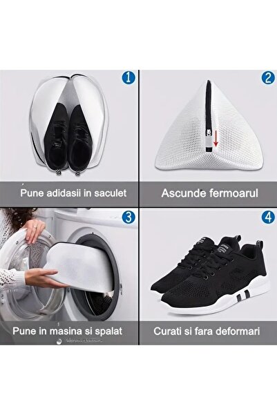 Flippy Shoe Washing and Drying Bag Flippy, Compatible with Washing Machines, Durable Material, 42 x 24 x 24