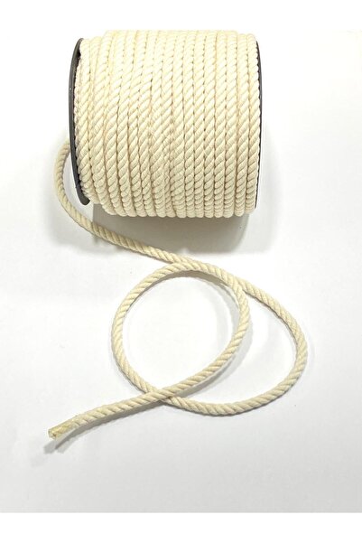 karantuhafiye Памучен шнур / тънък шнур / 4 мм / 10 метра