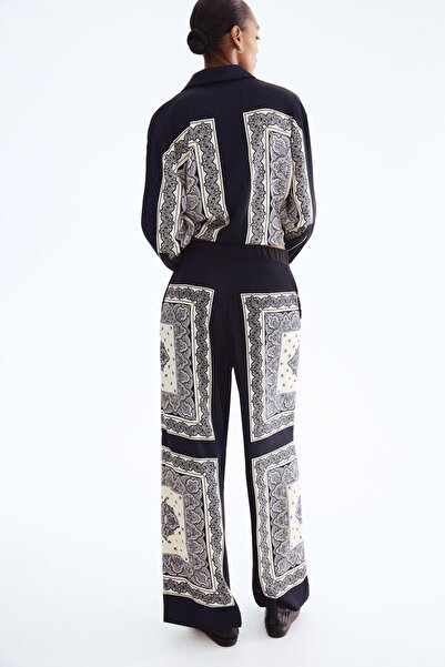 H&M Düz Paça Pantolon