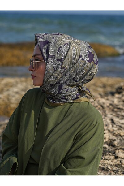 MOONORO وشاح ناعم بنمط أزاليا