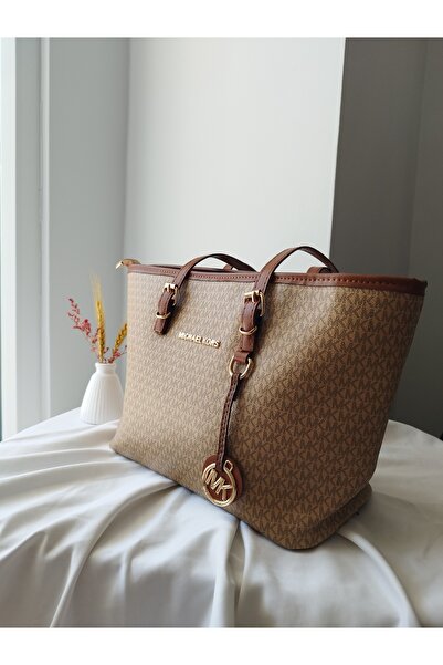 VivazzaLuxe Kadın Deri Mix Desen Büyük Boy Fermuarlı El ve Kol Çanta