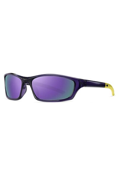 Stef's Cat Folding Cycling Glasses, C48, TR90, Black/Purple