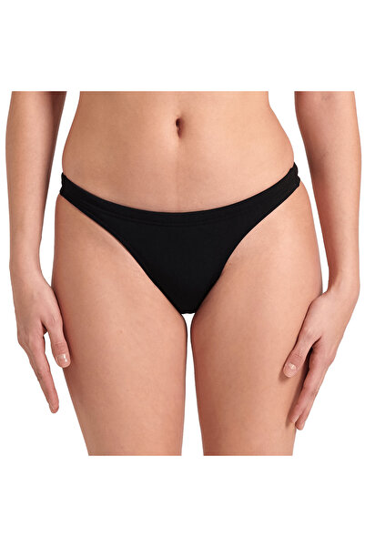 ARENA Team Swim Bottom Solid Women Black Swimmer Bikini Bottom 004769550