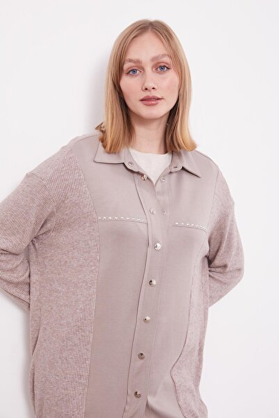 Levidor Stone Silvery Ribana Detail Set