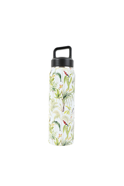 Midi Thermal Flask Stainless Steel 520ml with Tropical Print