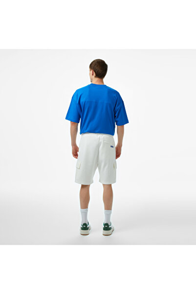 Lacoste House of SuperStep x Erkek Beyaz Şort