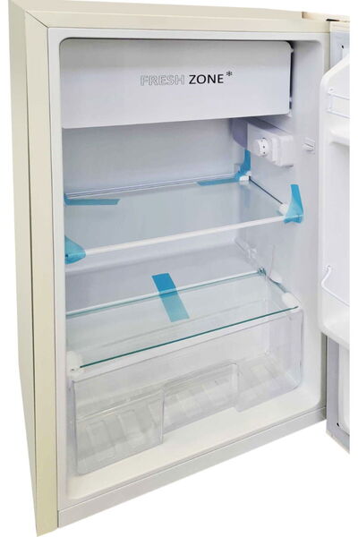 Edison Mini Bar Refrigerator, 3 Feet, 84 Liters, Top Internal Freezer, EDIR90 - Beige