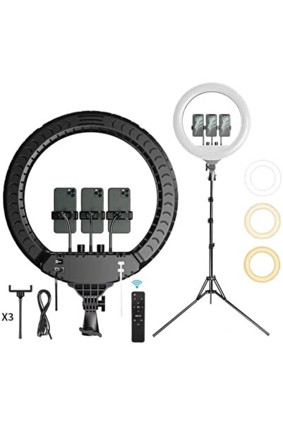Generic TRADEXPRESS 14 INCH LED Ring Light, 14 inch/35 CM, Video Light, Auxiliary Light, 3000K - 6,500K Dimm