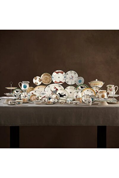 Karaca Paye Seljuk Collection, Porcelain Snack Bowl, 14cm, Blue Multi