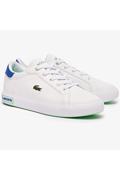 Lacoste Powercourt Unisex White Sneaker Unisex Günlük Spor Ayakkabı Beyaz
