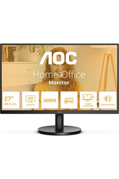 Aoc 27" U27B3M 60HZ 4MS 4K HDMI DP UHD VA Monitör
