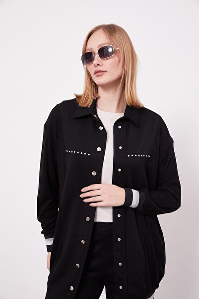 Levidor Σετ λεπτομέρειας με μαύρη ασημί ριμπανάκια