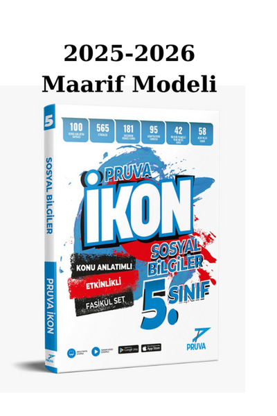 Pruva Akademi pruva 5. Sınıf Sosyal Bilgileri İkon Konu Anlatımı Etkinlikli F...