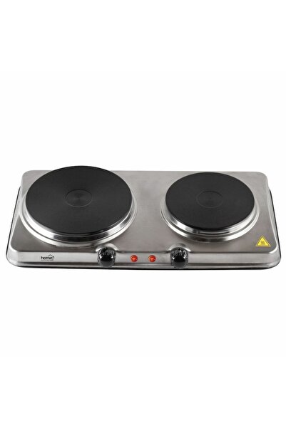 Home Stainless Steel Hob, HG R 04S, 2 Power Levels, Portable, 2 Burners