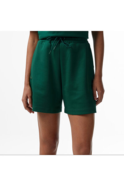 Lacoste House of SuperStep x Kadın Yeşil Şort