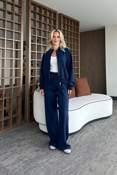 Laluvia Σετ αθλητικών φόρμας Navy Blue Nora - 8001