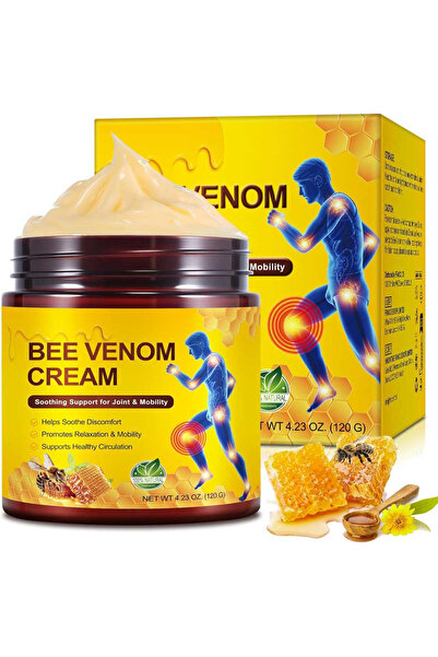 NOVA KISS Cremă cu venin de albine pentru articulații, mobilitate și confort,...