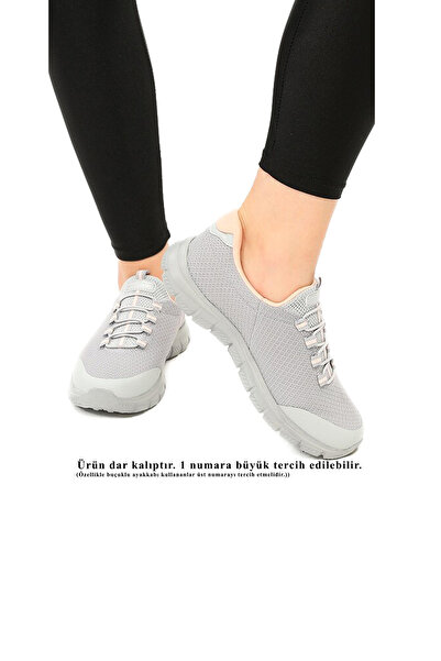 WALKWAY Ice-Pink Velcro Lightweight Flexible Women's Sports Shoes