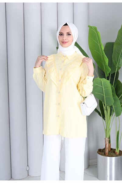 ZARERA FIRFIR DETAYLI GÖMLEK