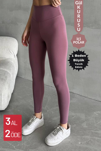 Mogi Butik Women's High Waist Raised Slimming Winter Tights 3027