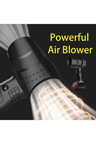 Flippy Air Blower, Flippy, 1500 mAh, Rotation Speed 25000 RPM, 2 Li Batteries and Charger, Turquoise