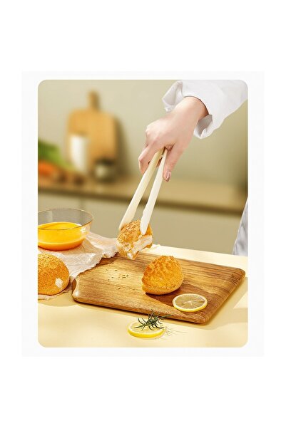 Flippy Σετ 4 παιδικών σκευών κουζίνας, ανθεκτικά στη θερμότητα, με σχέδιο κινουμένων σχεδίων, 13 x 24 x 5 cm, μπεζ