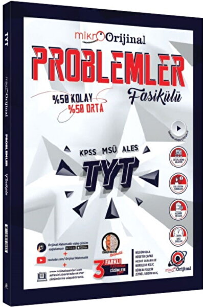 Garantör Akademi Orijinal 2026 Mikro TYT Problemler Fasikülü Soru Bankası