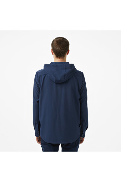 Lacoste Erkek Regular Fit Kapüşonlu Lacivert Ceket
