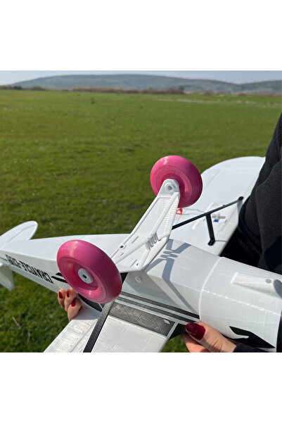 Craycle RC Model Uçak - CraycleCub 1000mm Geniş Kanatlı Eğitim ve Keşif Uçağı Gövde Kiti