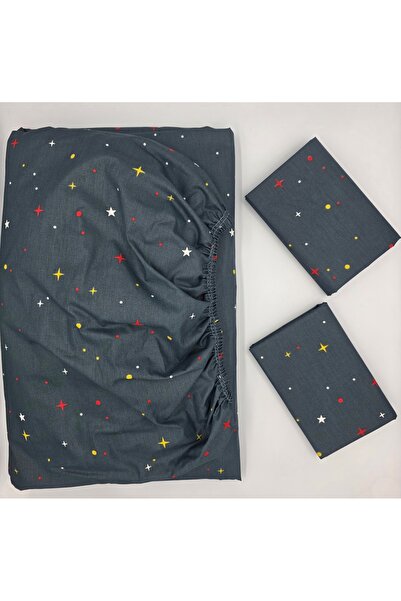 pınarhome collectıon 100% COTTON FABRIC RUBBERED SHEET+PILLOW CASE CORNER DEEP 28-30 CM SOFT FABRIC NEW SEASON