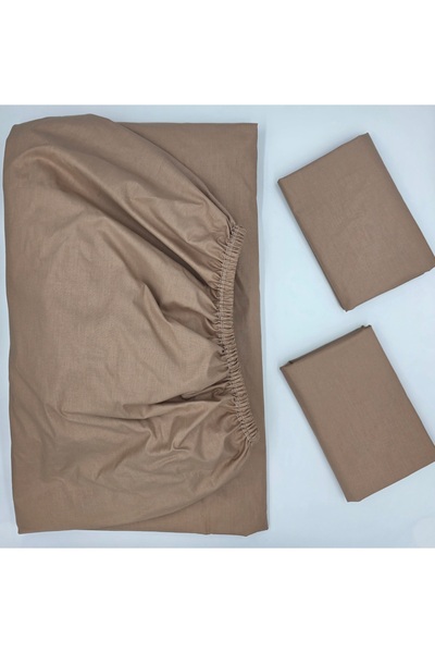 pınarhome collectıon 100% COTTON FABRIC RUBBERED SHEET+PILLOW CASE CORNER DEEP 28-30 CM SOFT FABRIC NEW SEASON