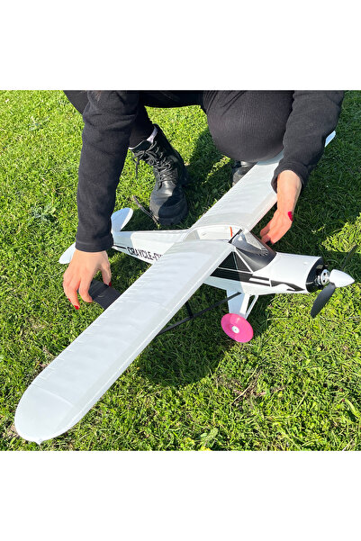 Craycle RC Model Uçak - CraycleCub 1000mm Geniş Kanatlı Eğitim ve Keşif Uçağı Gövde Kiti