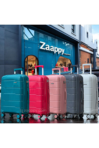 ZAAPPY Unbreakable PP Cabin Size 20 Inch[7-10kg] Luggage with Outdoor Bag Combo