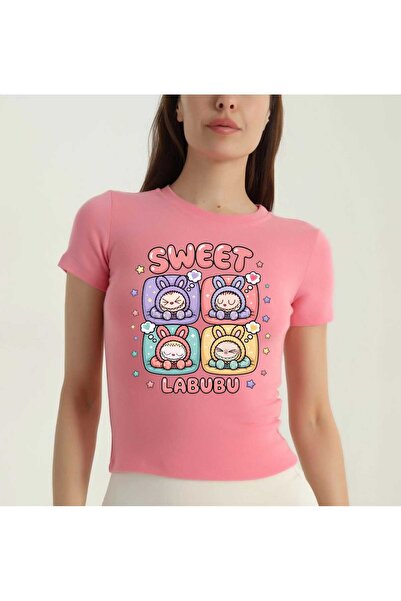 amazoondesing Μπλουζάκι για κορίτσια με στάμπα Limited Editions sweet laladab...