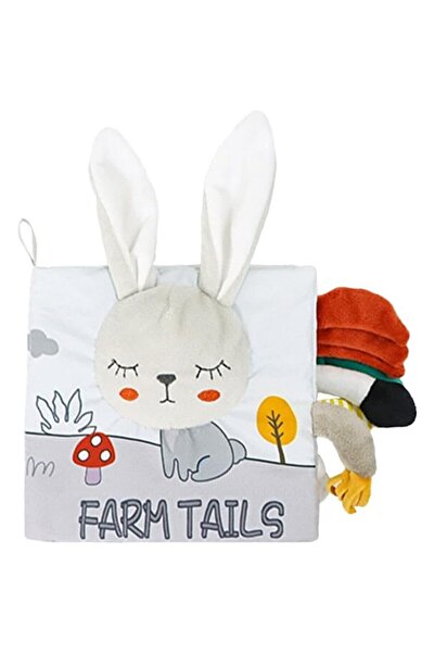 Flippy Sensory Book, Flippy, for Babies, 15x16x6 cm, with Animals, 3D, with Sounds and Rustles, 0-3 A