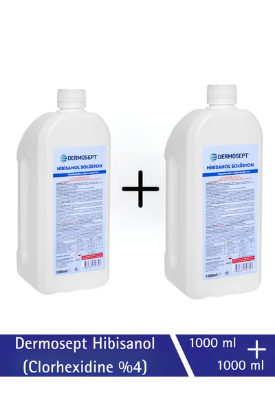 DERMOSEPT 2 Li Hibisanol Solüsyon Klorheksidin 1000 ml