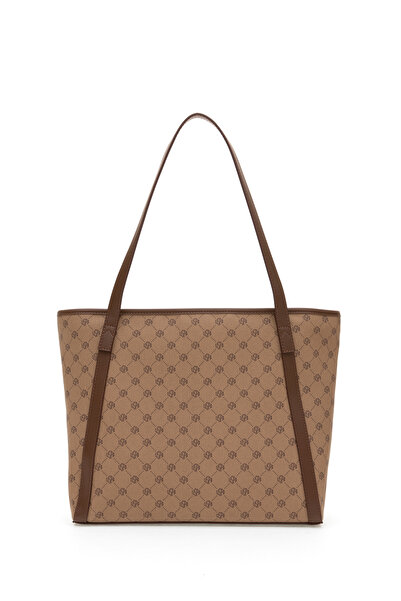 U.S. Polo Assn. Women's Dark Beige Shoulder Bag 50315205-Vr088