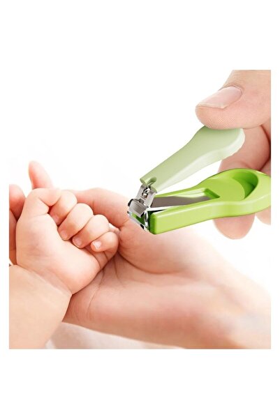 dalip 4-in-1 Baby Nail Care Set, Dalip, Deer-shaped Storage Box, 0-6 Years, 11 x 6 x 11 cm, Green