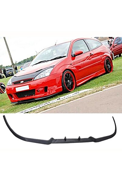 HasAkman Ford Focus Mk1 Ön Lip Mat Siyah Ön Tampon Lip