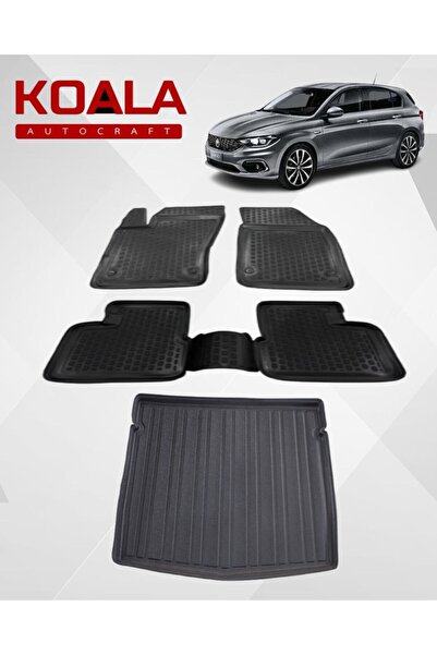 KoalaOtoTekstil Fiat Egea Hatchback (2015-Sonrası) Ile Uyumlu-Araca Özel Pasp...