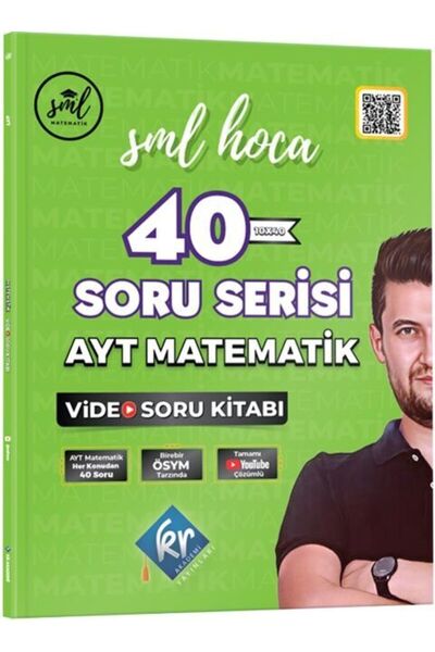 Aktif Öğrenme Yayınları KR Akademi SML Hoca AYT Matematik 40 Soru Serisi Vide...