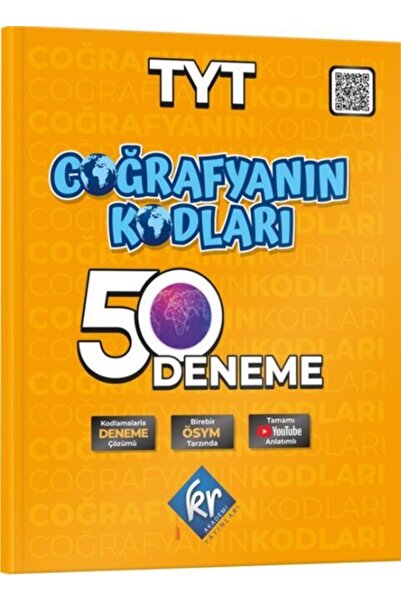Aktif Öğrenme Yayınları KR Akademi TYT Coğrafyanın Kodları Coğrafya Çözümlü 5...