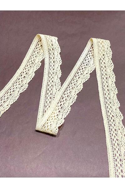 karantuhafiye دانتيل قطني - عرض 4 سم (2 متر) (m3116)