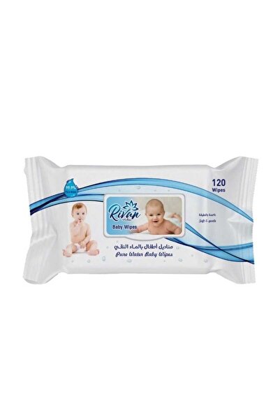 revan مجموعة مناديل مبللة بالماء فقط مكونه من 5 عبوات 3×120(600منديل) صناعة س...