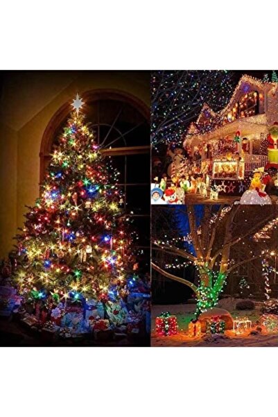 DigikalaX Christmas string light set, 50 m, 8 lighting modes, indoor/outdoor use
