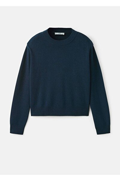 MANGO Woman Yün karışımlı triko kazak