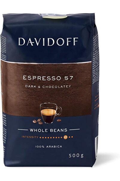 Davidoff Espresso 57 Whole Beans - 10/12 Intensity - 500 g
