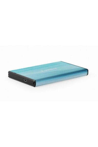 Gembird Carcasa rack pentru hard disk, Gembird, 2,5", SATA, Plastic/Aluminiu (Albastru)