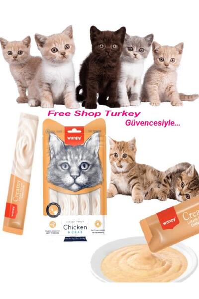 SINGLE SWORD Tavuklu ve Yengeçli Krema Kedi Ödül Maması 14gr (5'li)