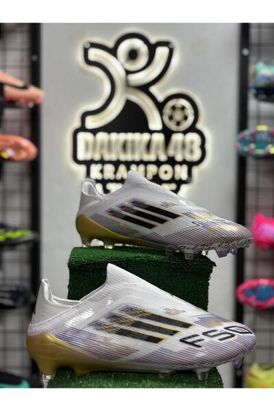 Store DAKİKA 48 KRAMPON BEYAZ ALTIN BAĞCIKSIZ